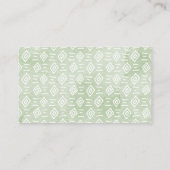 Baby Dino Schläge Bald Windeln Raffle Ticket Begleitkarte (Rückseite)