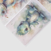 Baby Dinos Seidenpapier (Ausschnitt)