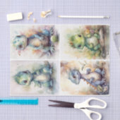 Baby Dinos Seidenpapier (Handwerk)