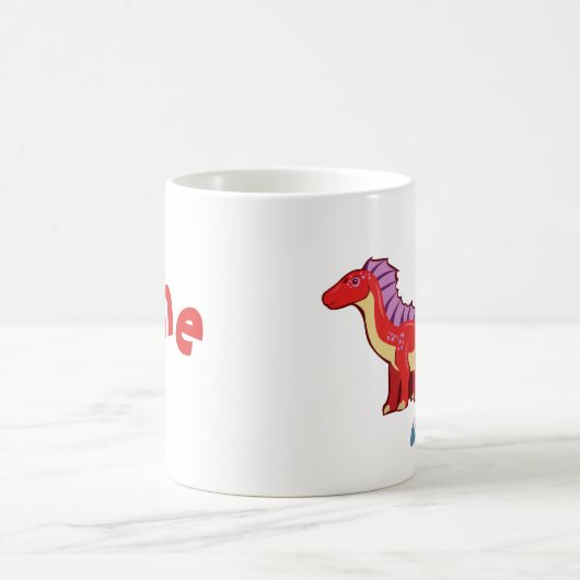Baby Dinosaur Amargasaurus Kaffeetasse (Mittel)