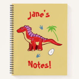 Baby Dinosaur Amargasaurus Notizblock