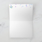 *~* Baby Dinosaur Babydusche Vielen Dank Karte (Innenseite)