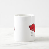 Baby Dinosaur Carnotaurus Kaffeetasse (Mittel)