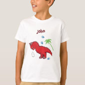 Baby Dinosaur Carnotaurus T-Shirt (Vorderseite)