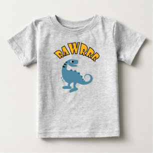 Baby Dinosaur Design - Baby Fine Jersey T - Shirt