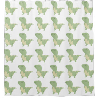 Baby Dinosaur Design Duschvorhang
