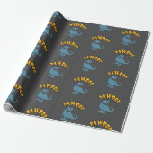 Baby Dinosaur Design - Matte Wrapping Paper Geschenkpapier (Ungerollt)
