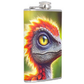 Baby Dinosaur Flachmann (Rechts)