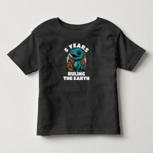 Baby Dinosaur Fünf Jahre alt Geburtstag Kleinkind T-shirt