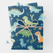 Baby Dinosaur Geschenkpapier Set (Beispiel)