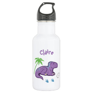 Baby Dinosaur Iguanodon Edelstahlflasche