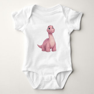 Baby Dinosaur Jersey Bodysuit - Comfort and Style  Baby Strampler