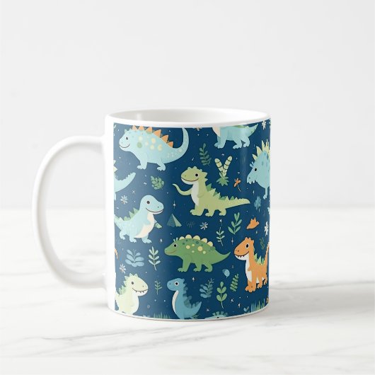 Baby Dinosaur Kaffeetasse (Links)