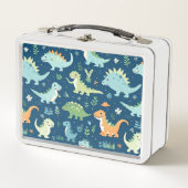 Baby Dinosaur Metall Brotdose (Vorderseite)