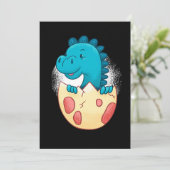 Baby Dinosaur Newborn | Niedliches Geschenk | Für Ankündigung (Stehend Vorderseite)