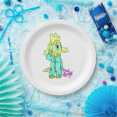 Baby Dinosaur Pappteller (Party)