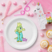 Baby Dinosaur Pappteller (Party)