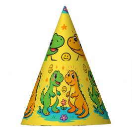 Baby Dinosaur Party Hats 🦖 🎉 Partyhütchen