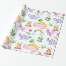 Baby Dinosaur Pastel Colors Niedlich
