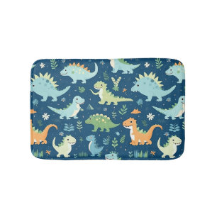 Baby Dinosaur Pattern Badematte