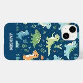 Baby Dinosaur Pattern Case-Mate iPhone Hülle (Rückseite (Horizontal))