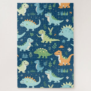 Baby Dinosaur Pattern Puzzle