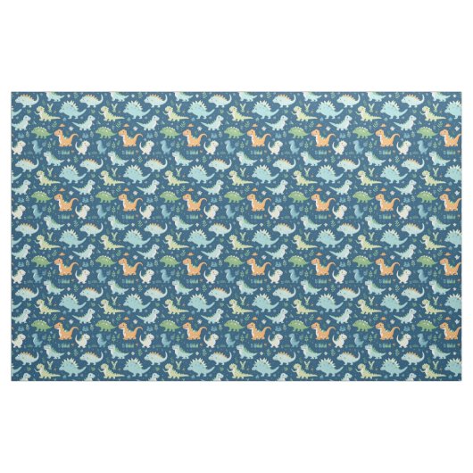 Baby Dinosaur Stoff (Fat Quarter (45,7 x 55,9 cm))