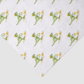 Baby Dinosaur T-Rex am Strand Seidenpapier (Ausschnitt)