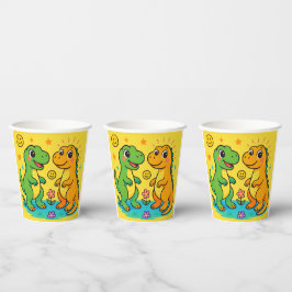 Baby Dinosaur-Themed Paper Cups Pappbecher
