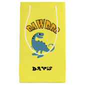 Baby Dinosaurier Design - Geschenktasche - Klein Kleine Geschenktüte (Vorderseite)