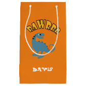 Baby Dinosaurier Design - Geschenktasche - Klein Kleine Geschenktüte (Vorderseite)