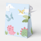 Baby-Dinosaurier/Dinosaurier-Eier Geburtstag Geschenkschachtel (Rückseite)