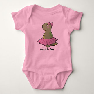 Baby-Dinosaurier-Fräulein T-Rex Bodysuit Tutu Baby Strampler