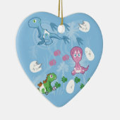 Baby Dinosaurier Keramikornament (Rechts)