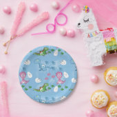 Baby Dinosaurier Pappteller (Party)