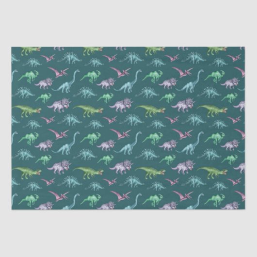 Baby Dinosaurier Seidenpapier (Vorderseite)