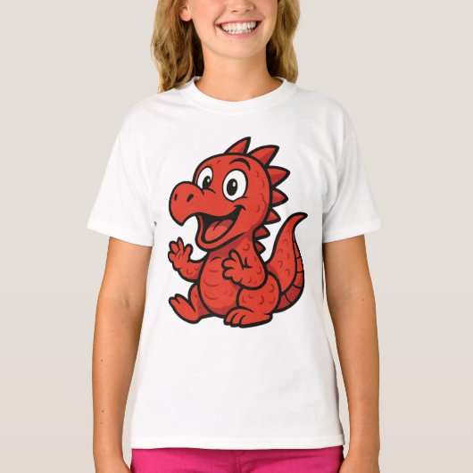 Baby-Dinosaurier T-Shirt (Vorderseite)