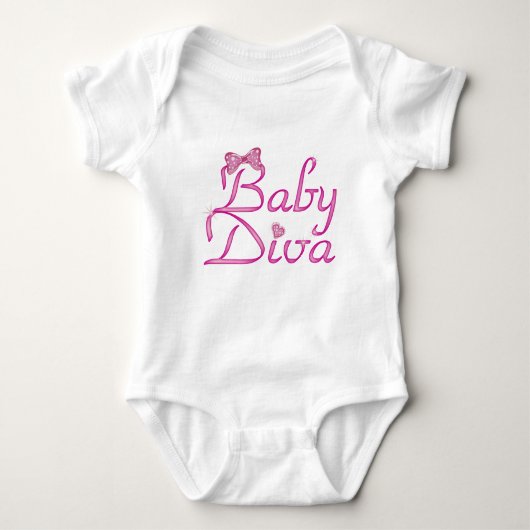 Baby Diva Baby Strampler (Vorderseite)
