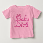 Baby Diva Baby T-shirt (Vorderseite)