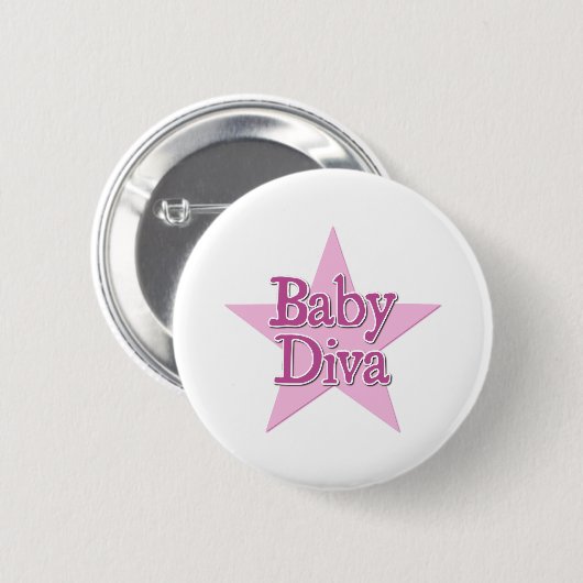 Baby Diva Button (Vorne & Hinten)