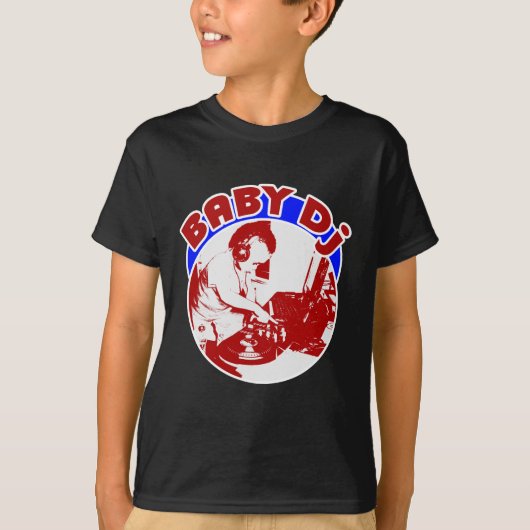 Baby DJ scherzen T-Shirt (Vorderseite)