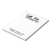 Baby Doctor Pediatrician MD Stethoscope Notizblock (Rotiert)