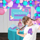 Baby Doll Birthday Hangbanner Banner