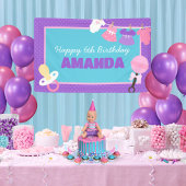 Baby Doll Birthday Hangbanner Banner
