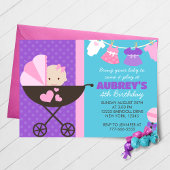 Baby Doll Geburtstagsparty Einladungen