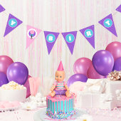 Baby Doll Happy Birthday Hanging Banner