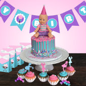 Baby Doll Happy Birthday Hanging Banner