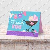 Baby Doll Klappe Danke Karten