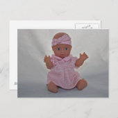 Baby Doll Postkarte (Vorne/Hinten)