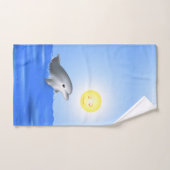 Baby Dolphin Badhandtuch Set (Handtuch)